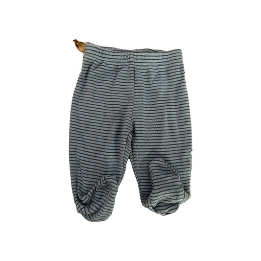 Carters Boys Light Blue | Grey | Striped Pants Size: Newborn Light Blue | Grey | Striped