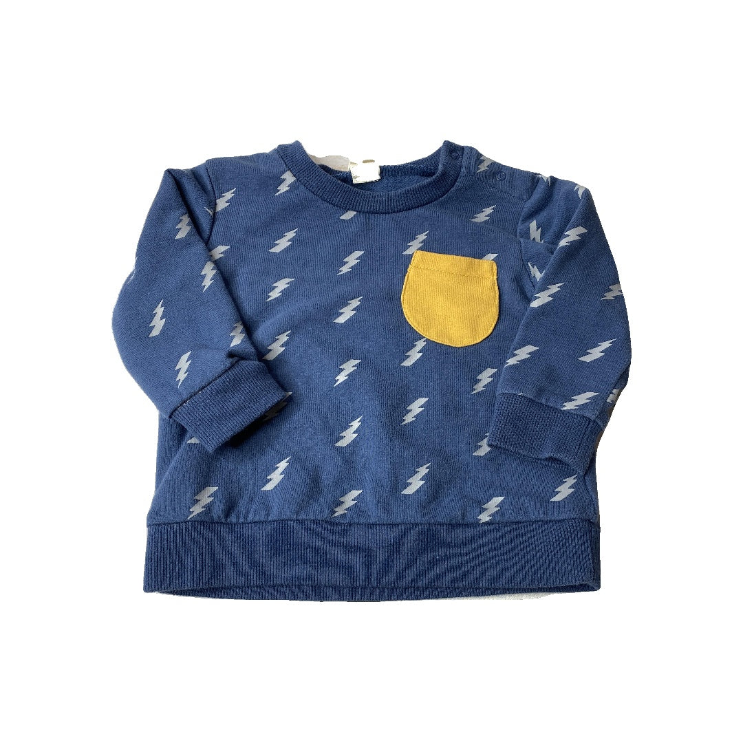 Tucker + Tate Boys Light Blue | Grey | Yellow Sweater Size: 9 months Light Blue | Grey | Yellow