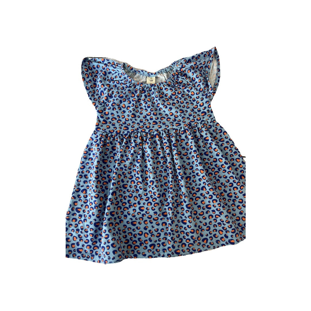 Tucker + Tate Girls Light Blue | Leopard print Dress Size: 18 months Light Blue | Leopard print