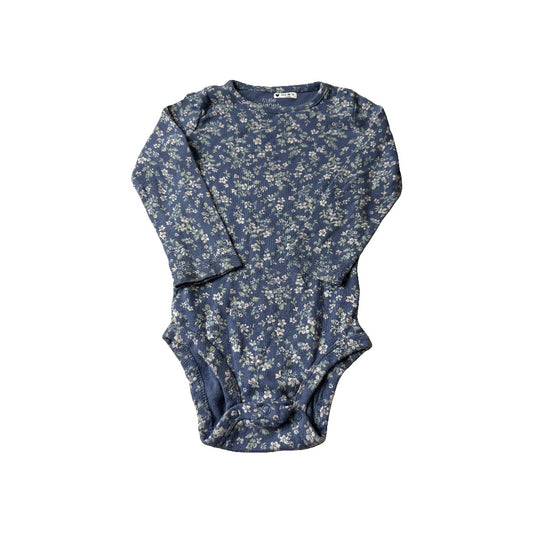 Little Planet Girls Light Blue | light green | Flowers Onesie Size: 24 months Light Blue | light green | Flowers