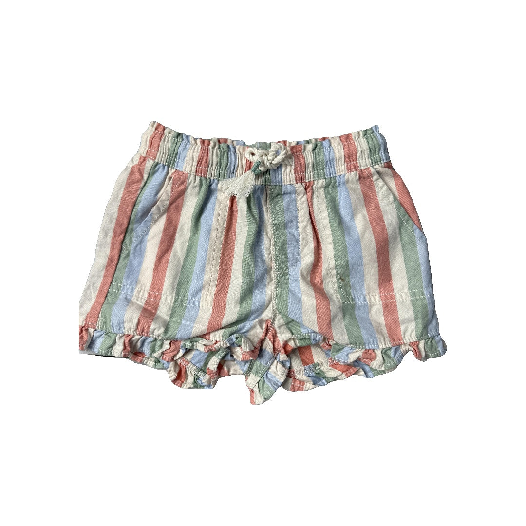 Gap Girls Light Blue | light green | pink | cream Shorts Size: 3T Light Blue | light green | pink | cream