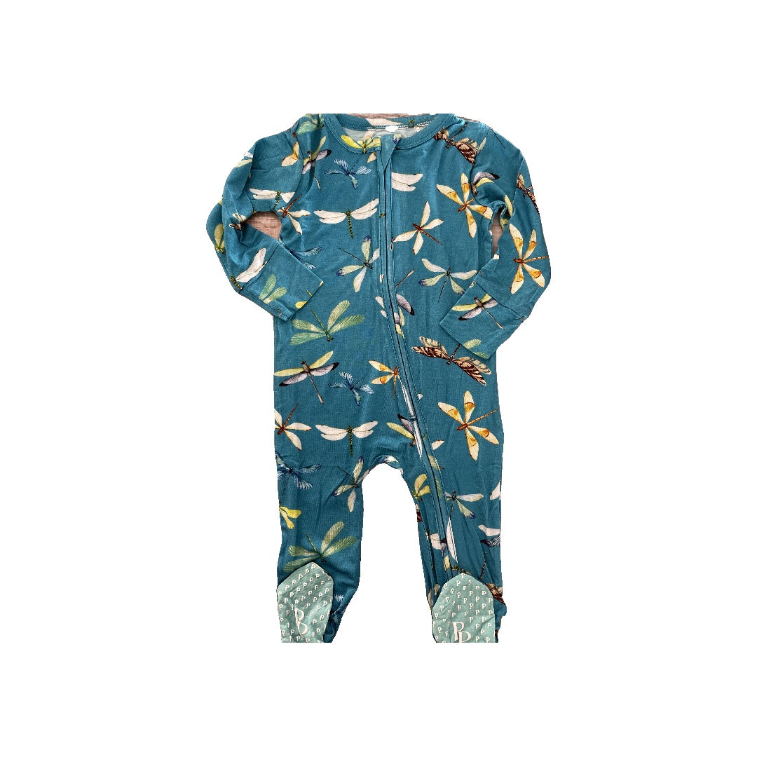 Posh Peanut Unisex Light Blue | light green | Yellow Pajamas Size: 12-18 months Light Blue | light green | Yellow