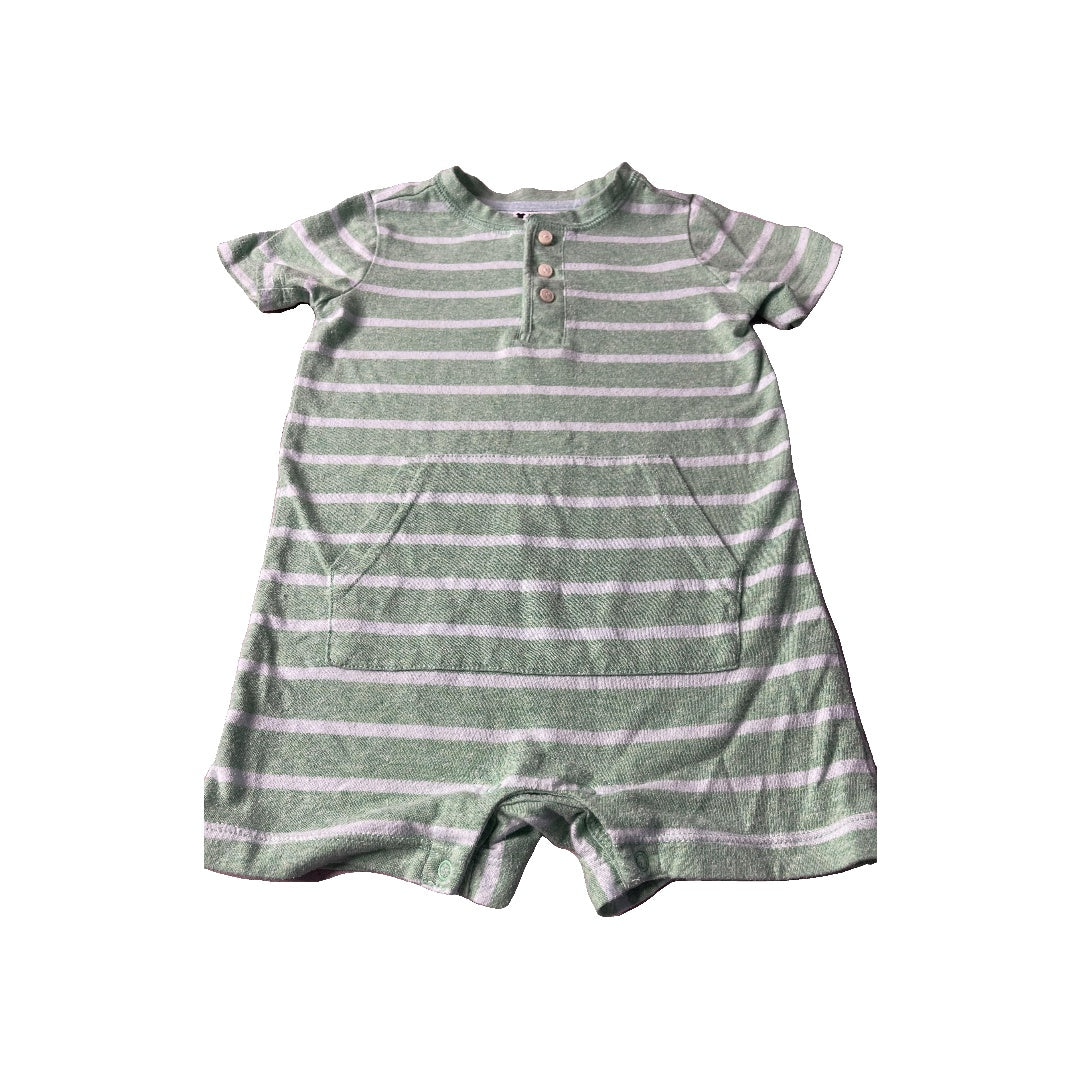 Primary Unisex Light Blue | light green Romper Size: 18-24 months Light Blue | light green