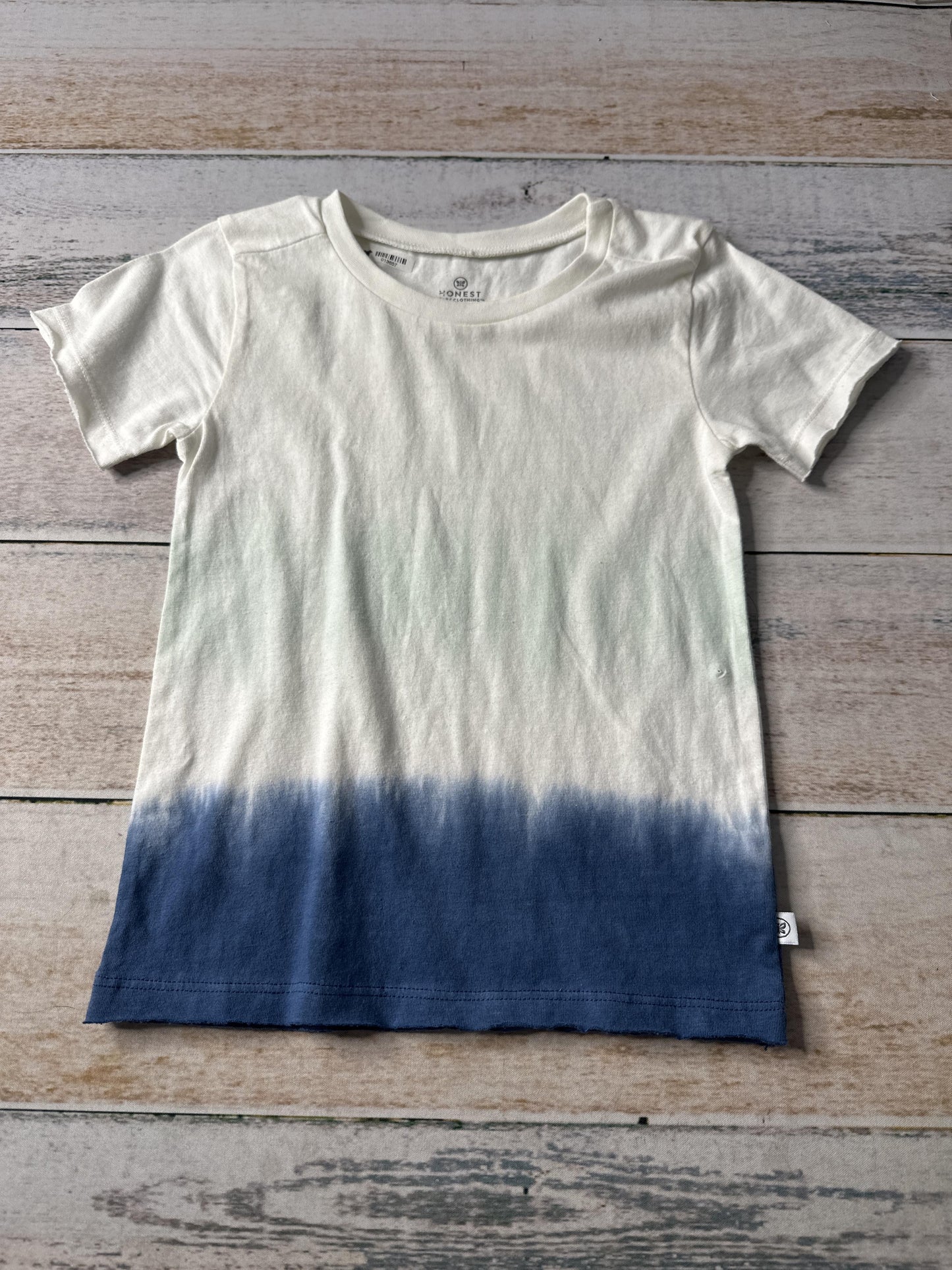 Honest co Unisex Light Blue | Mint | Tie Dye T-Shirt Size: 2T Light Blue | Mint | Tie Dye
