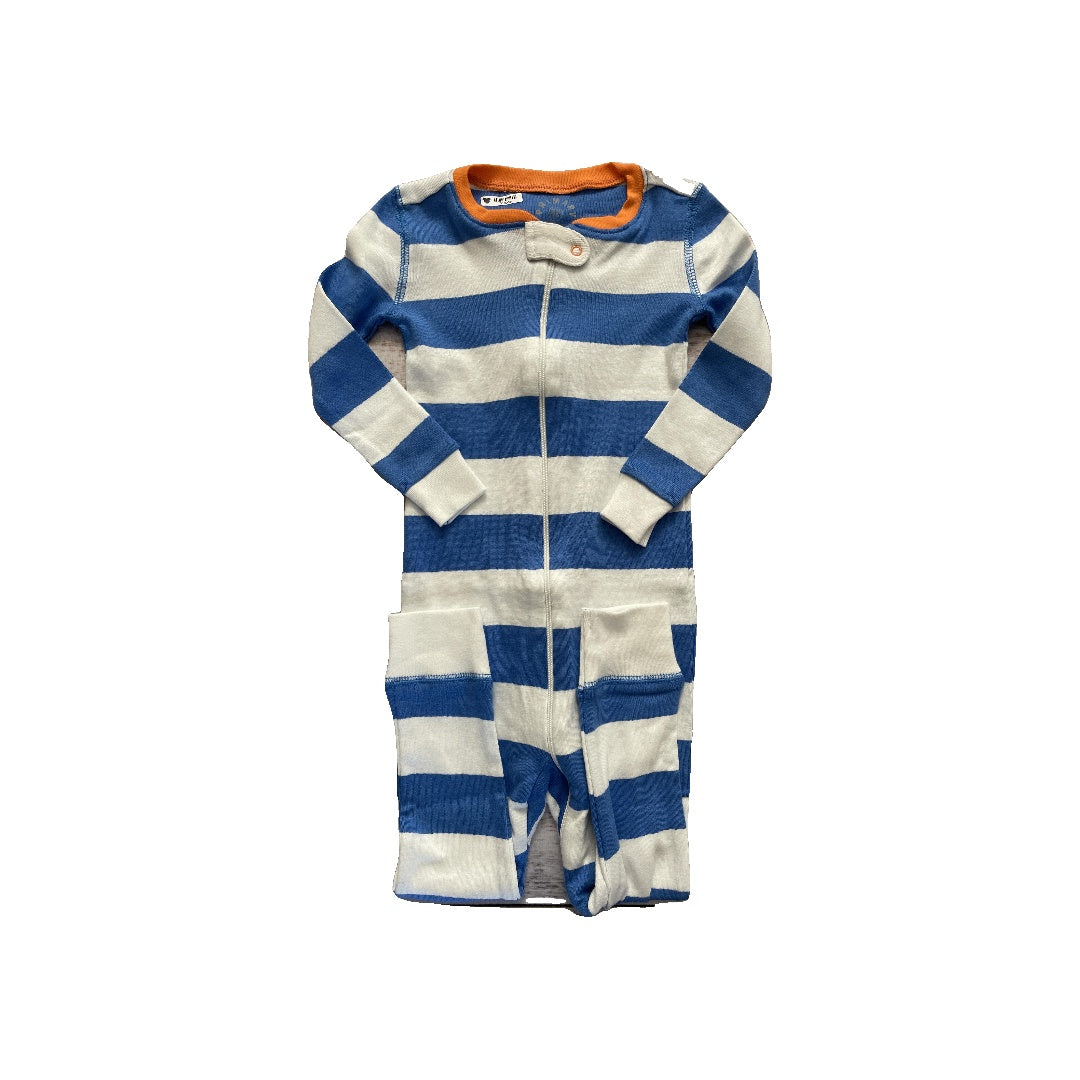 Primary Unisex Light Blue | Navy Blue | Royal Blue | Stripe Pajamas Size: 18-24 months Light Blue | Navy Blue | Royal Blue | Stripe