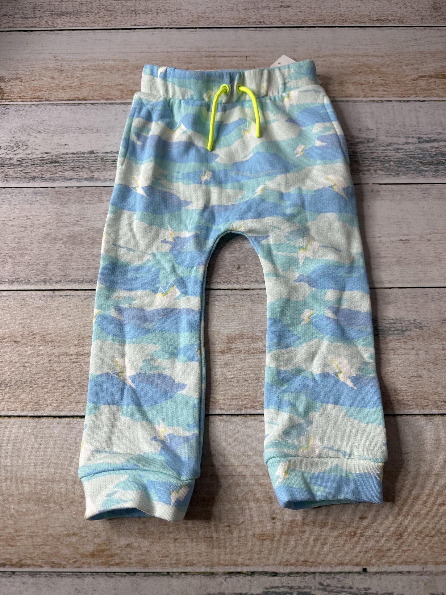 Rockets of Awesome Boys Light Blue | Navy Blue | White Pants Size: 12-18 months Light Blue | Navy Blue | White