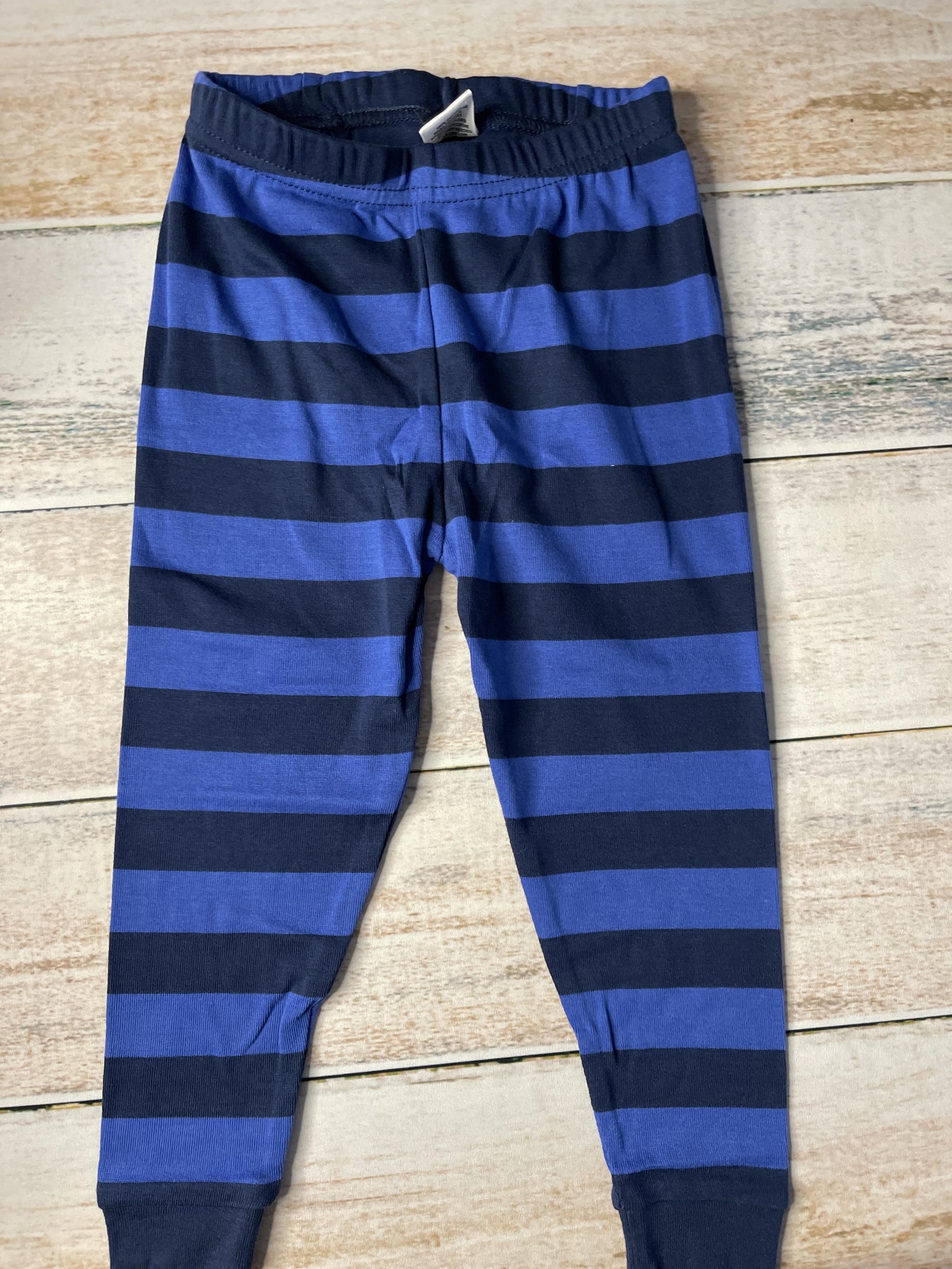 Leveret Boys Light Blue | Navy Blue Pajamas Size: 2T Light Blue | Navy Blue