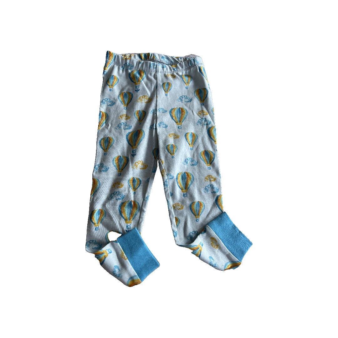 Burt's Bees Boys Light Blue | Pattern Pajamas Size: 2T Light Blue | Pattern