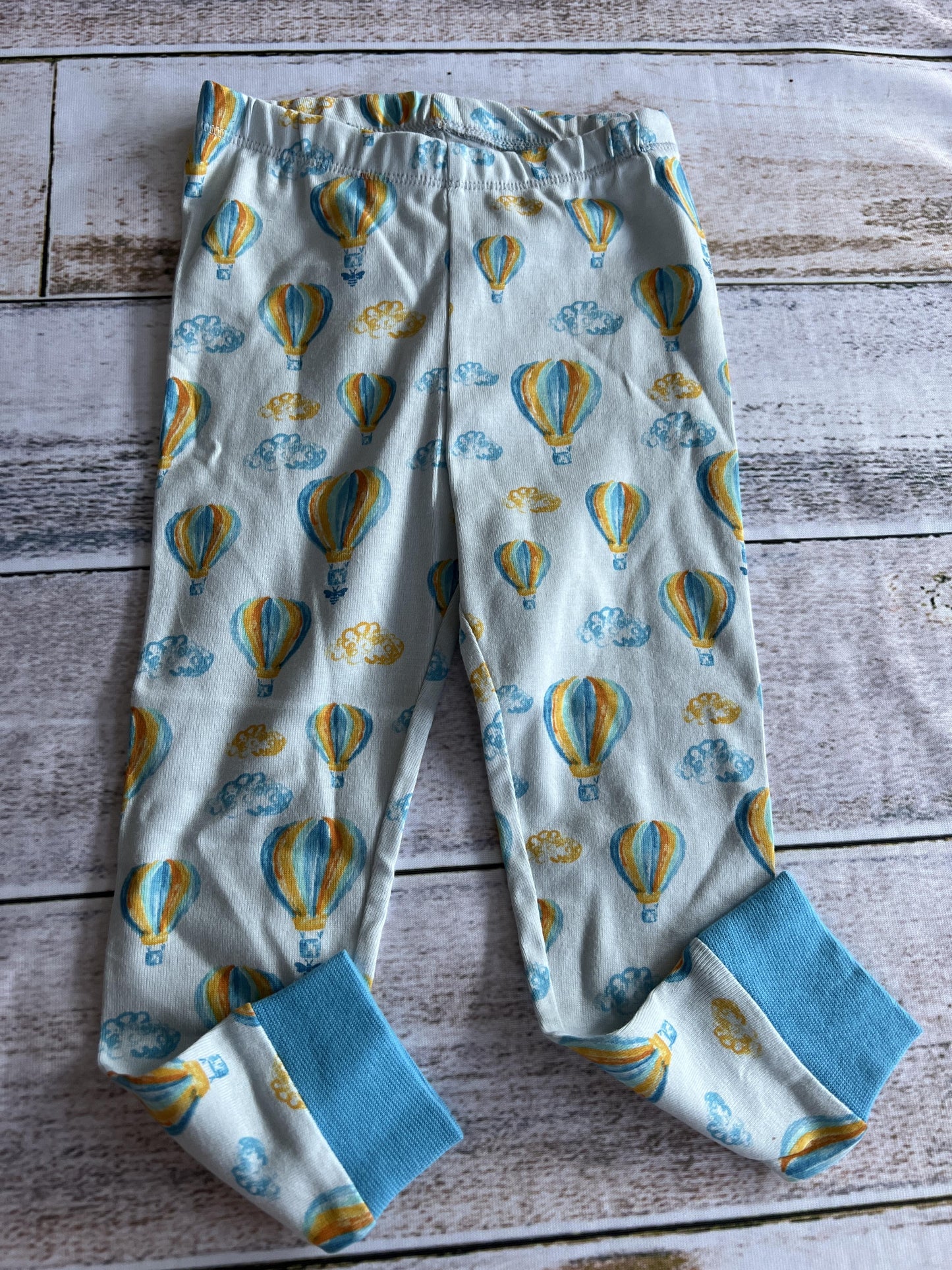 Burt's Bees Boys Light Blue | Pattern Pajamas Size: 2T Light Blue | Pattern