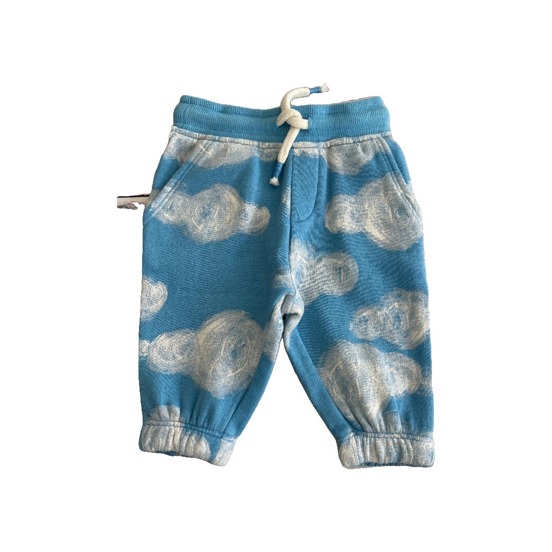 Nordstrom Unisex Light Blue | Pattern Pants Size: 3 months Light Blue | Pattern