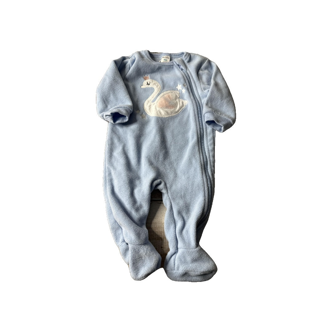 PL Baby Girls Light Blue | pink Pajamas Size: 3 months Light Blue | pink