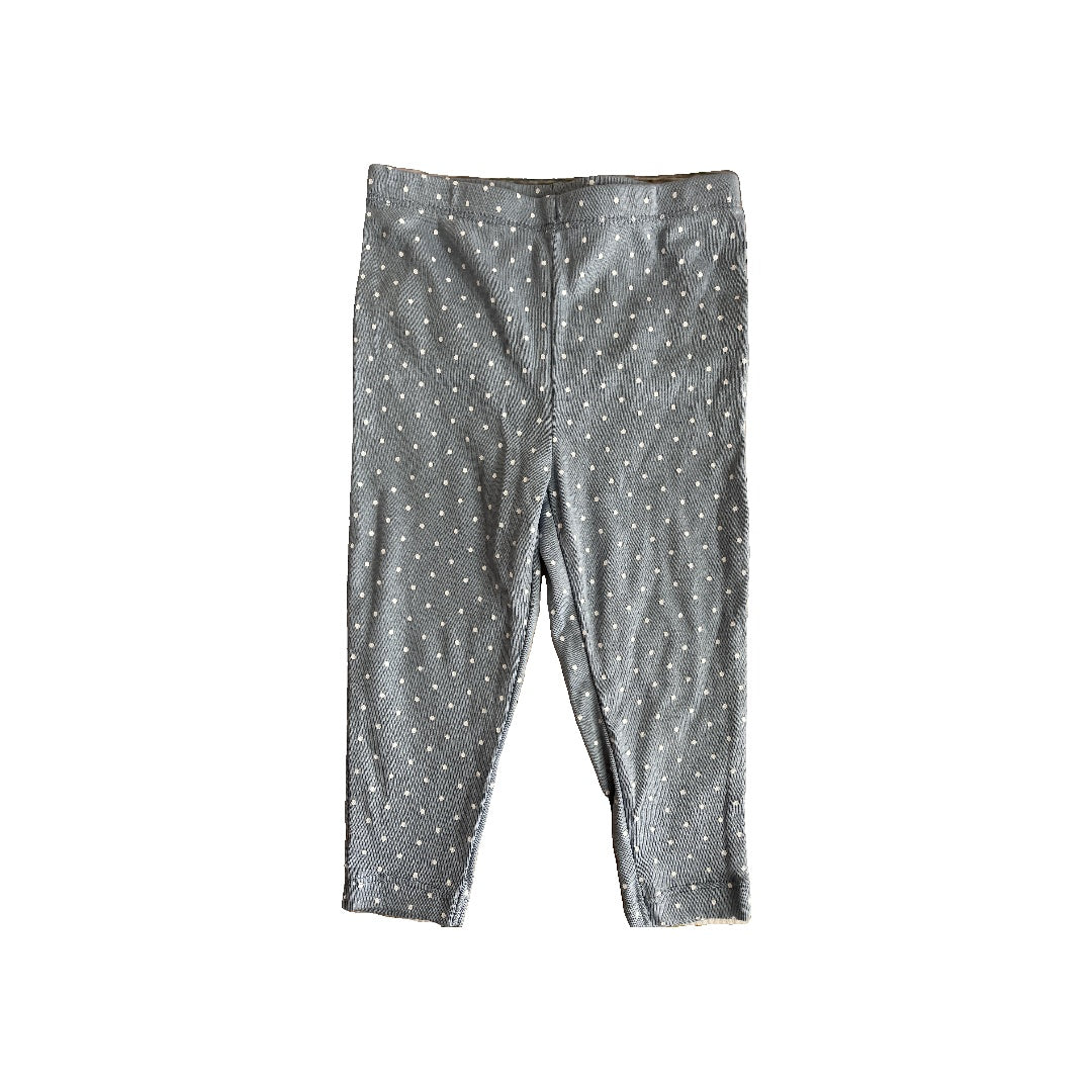 Carters Girls Light Blue | polka dot Pants Size: 12 months Light Blue | polka dot