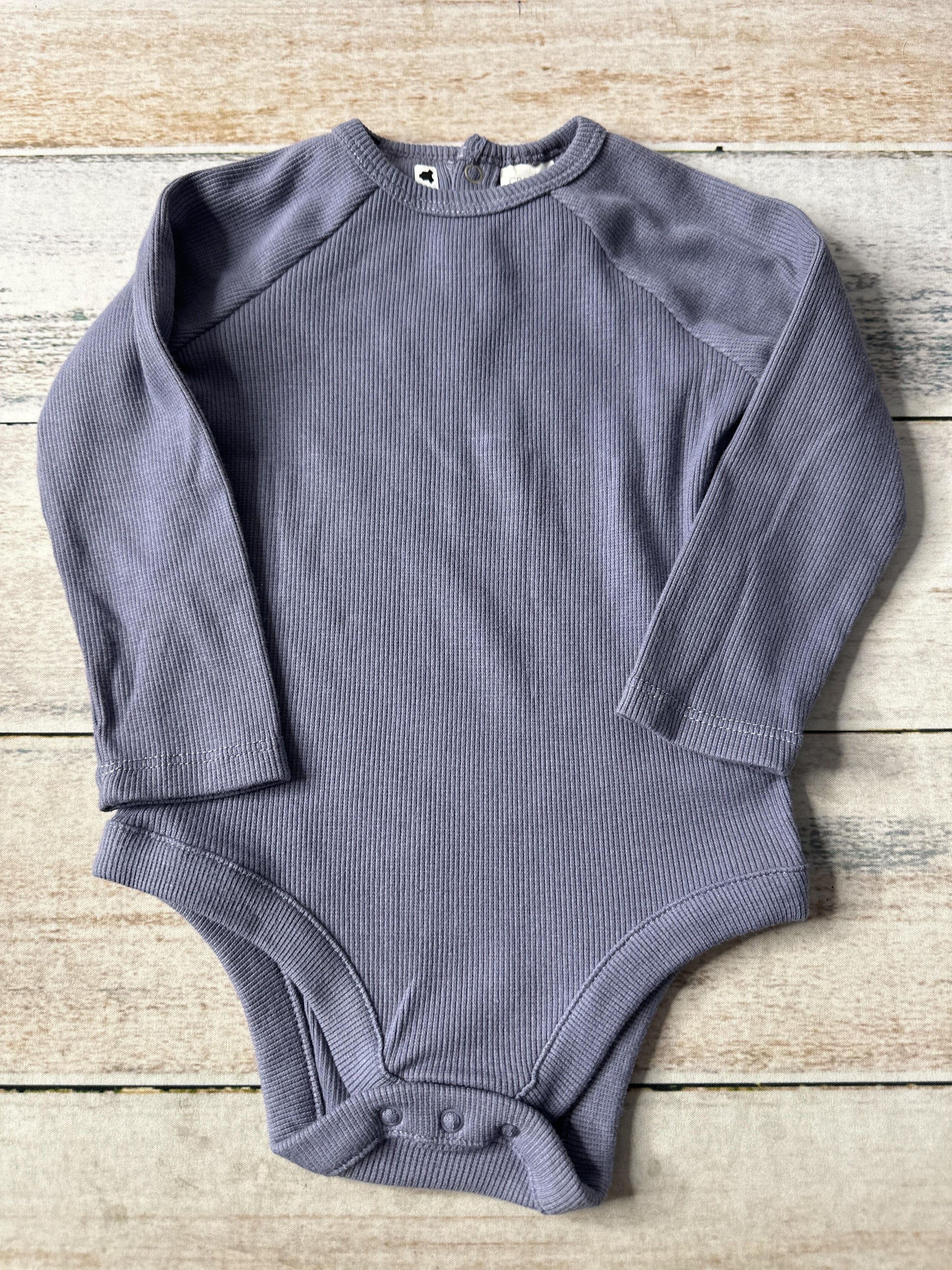 Grayson Collective Unisex Light Blue | purple Onesie Size: 12 months Light Blue | purple