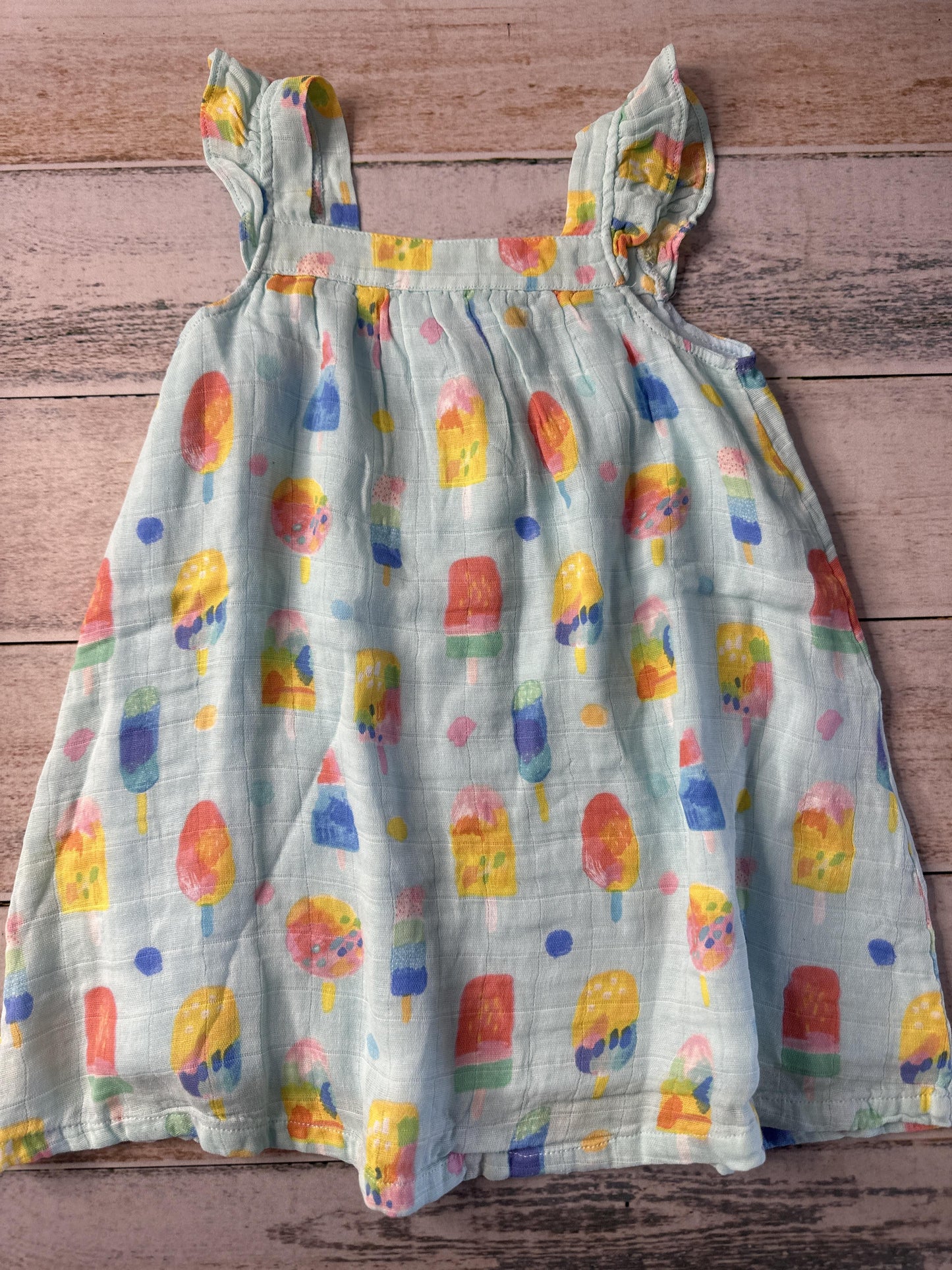 Angel Dear Girls Light Blue | Rainbow Dress Size: 3T Light Blue | Rainbow