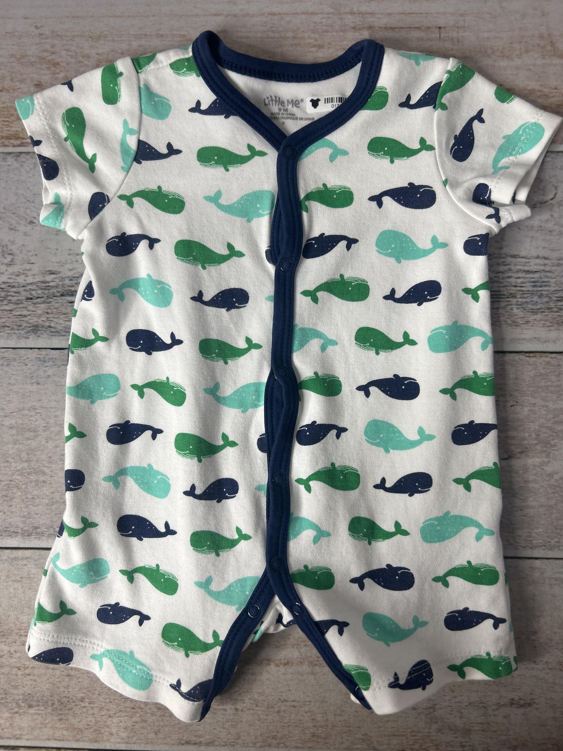 Unisex Light Blue | Royal Blue | Navy Blue | Forest Green Romper Size: 9 months Light Blue | Royal Blue | Navy Blue | Forest Green