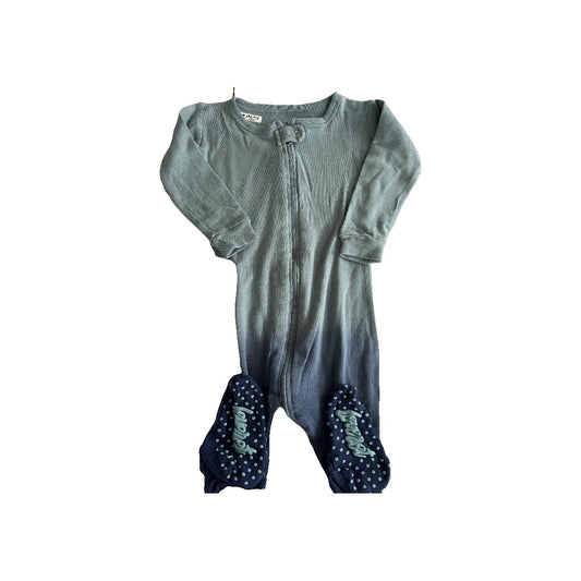 Leveret Boys Light Blue | Royal Blue | Tie Dye Pajamas Size: 12-18 months Light Blue | Royal Blue | Tie Dye