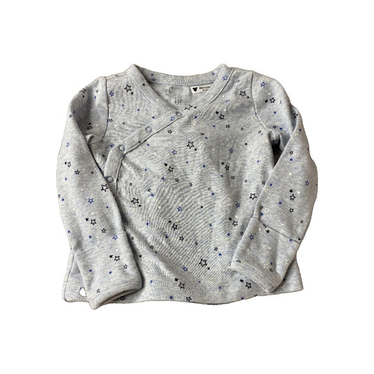 Gap Boys Light Blue | Stars | Heather Pajamas Size: 6-9 months Light Blue | Stars | Heather