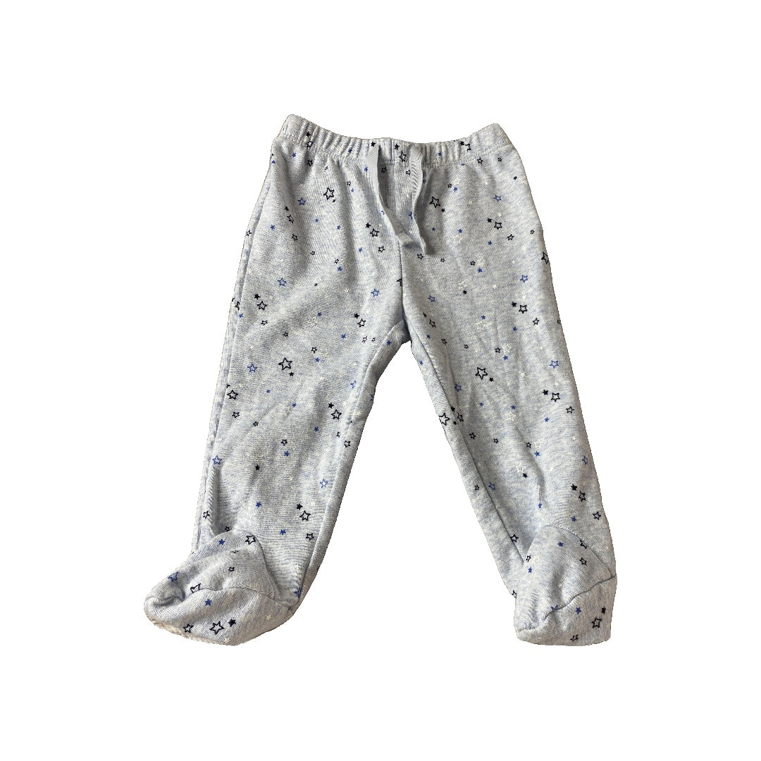 Gap Boys Light Blue | Stars | Heather Pajamas Size: 6-9 months Light Blue | Stars | Heather