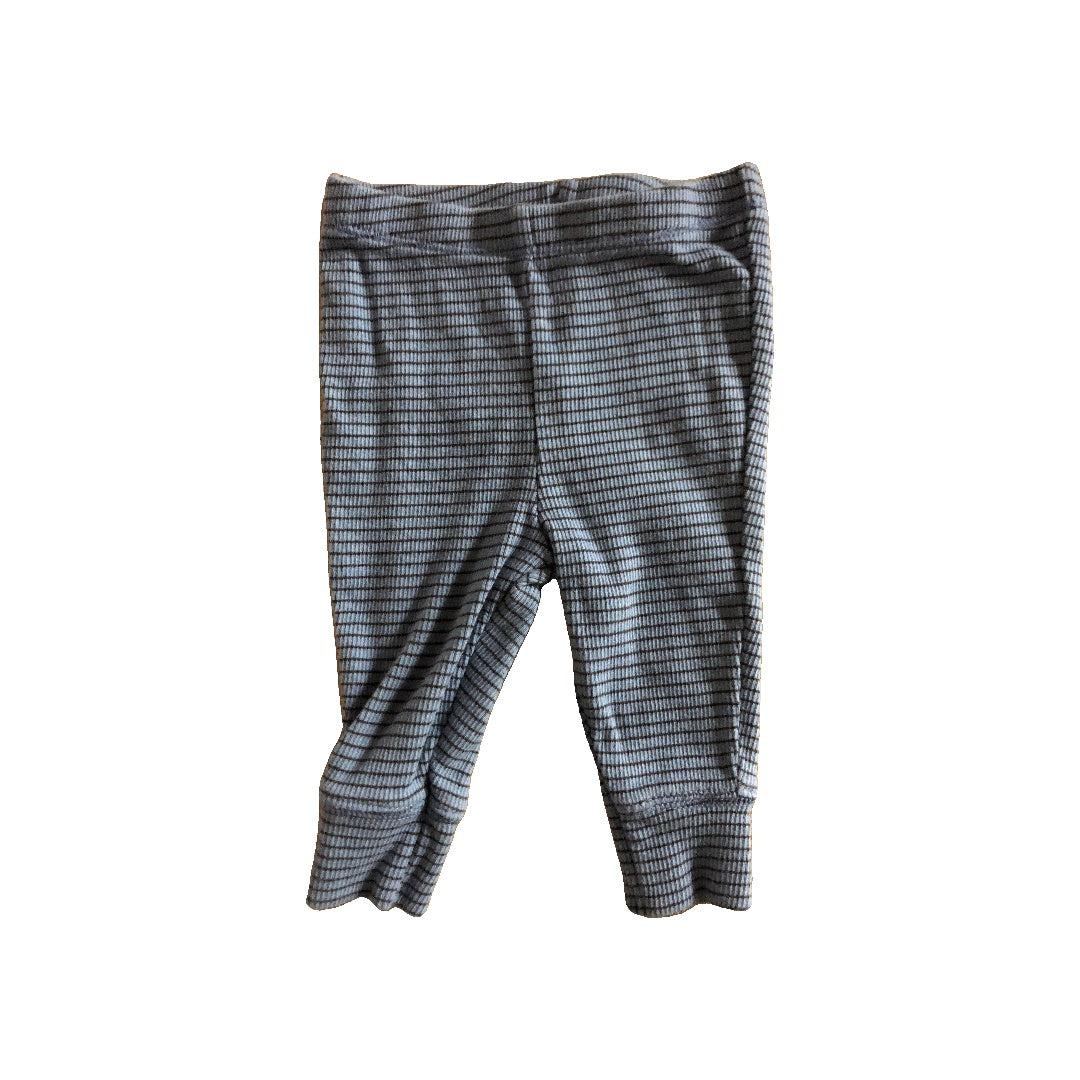 Carters Unisex Light Blue | Striped Pants Size: 3 months Light Blue | Striped