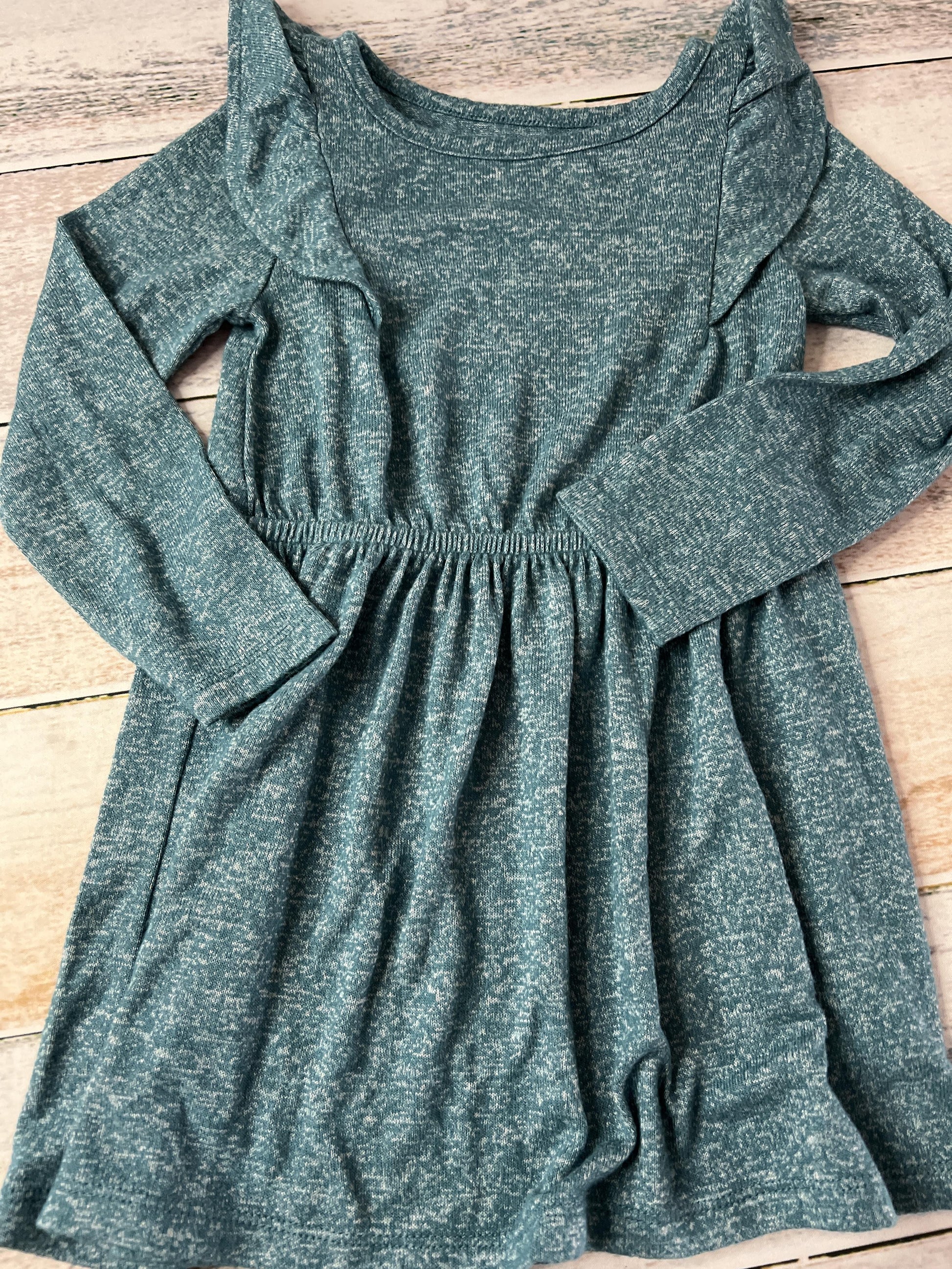 Cat & Jack Girls Light Blue | Teal Dress Size: 3T Light Blue | Teal