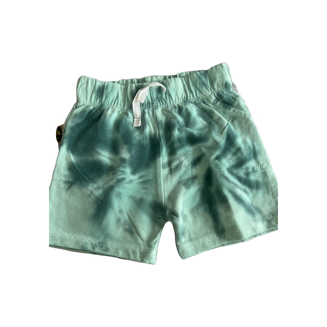 Honest co Boys Light Blue | Tie Dye Shorts Size: 24 months Light Blue | Tie Dye