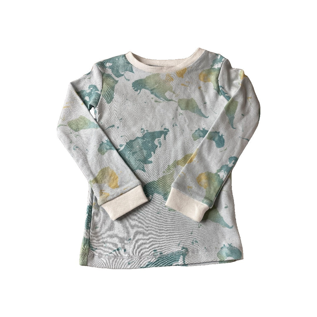 Burt's Bees Unisex Light Blue | Turquoise Pajamas Size: 2T Light Blue | Turquoise