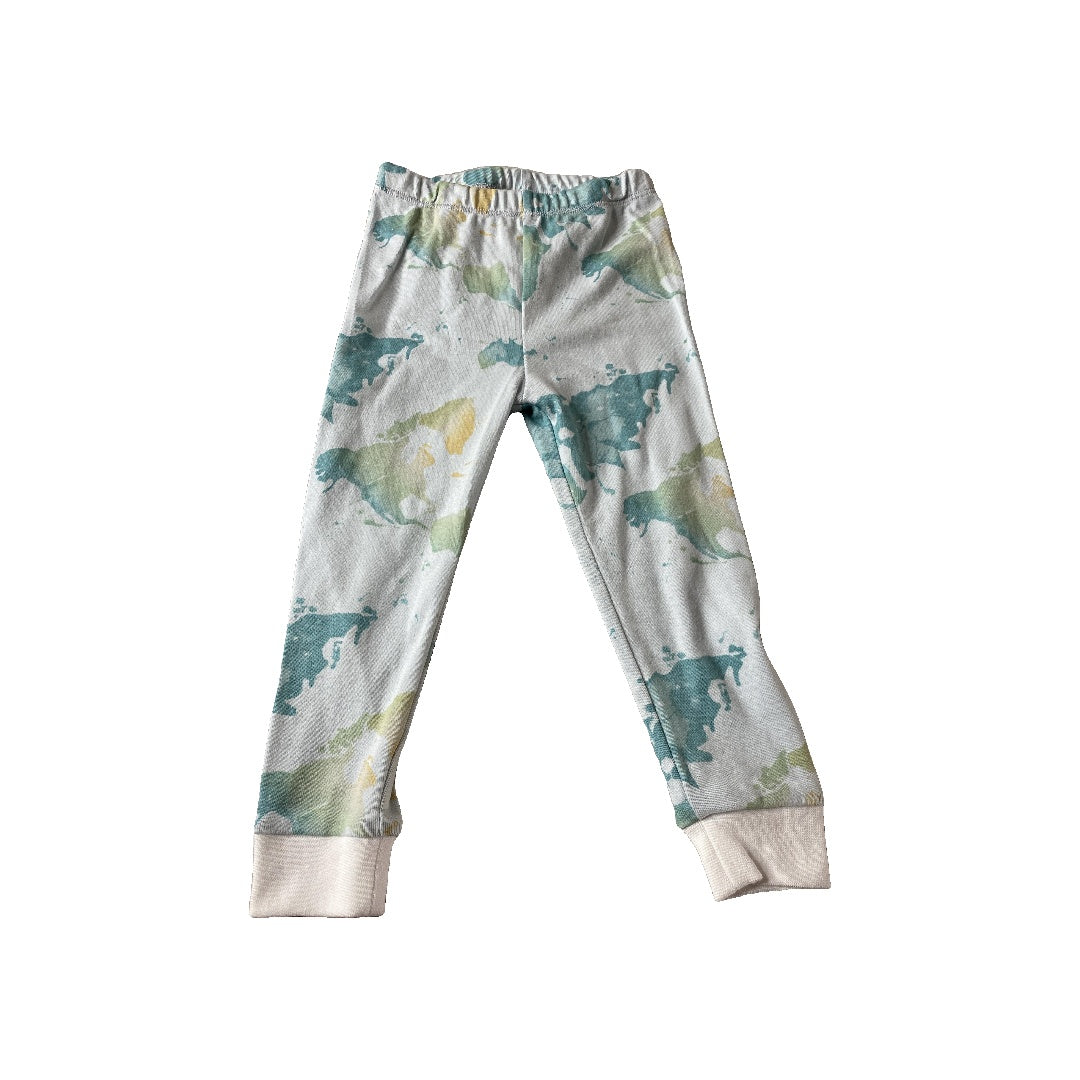 Burt's Bees Unisex Light Blue | Turquoise Pajamas Size: 2T Light Blue | Turquoise