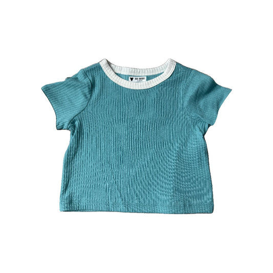 Cat & Jack Boys Light Blue | Turquoise T-Shirt Size: 3-6 months Light Blue | Turquoise