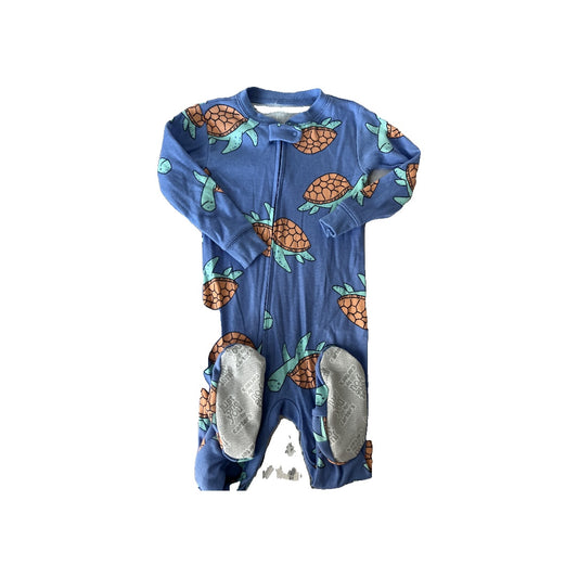 Just Born Girls Light Blue | Turtles Pajamas Size: 18 months Light Blue | Turtles