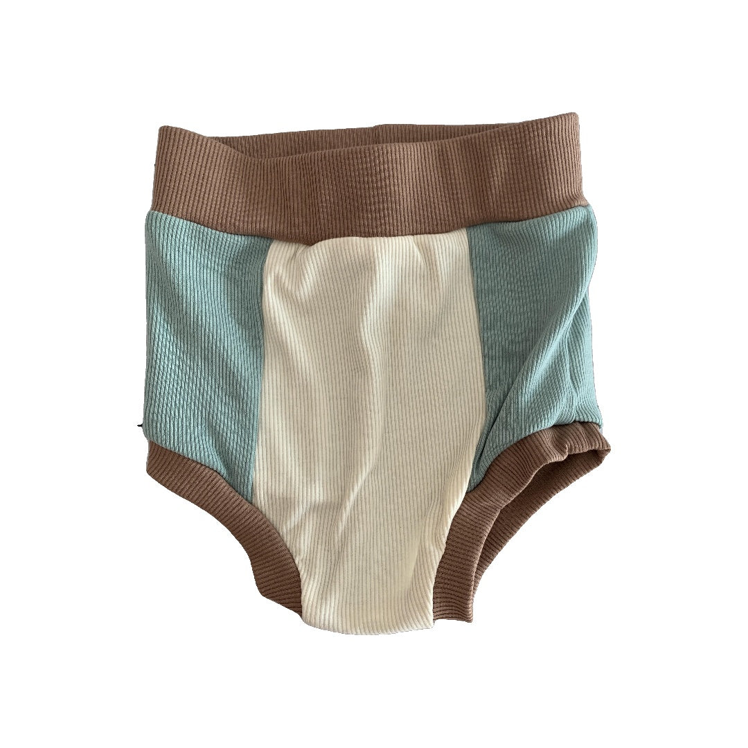 Orcas Lucille Girls Light Blue | White | Brown Shirt Size: 18-24 months Light Blue | White | Brown