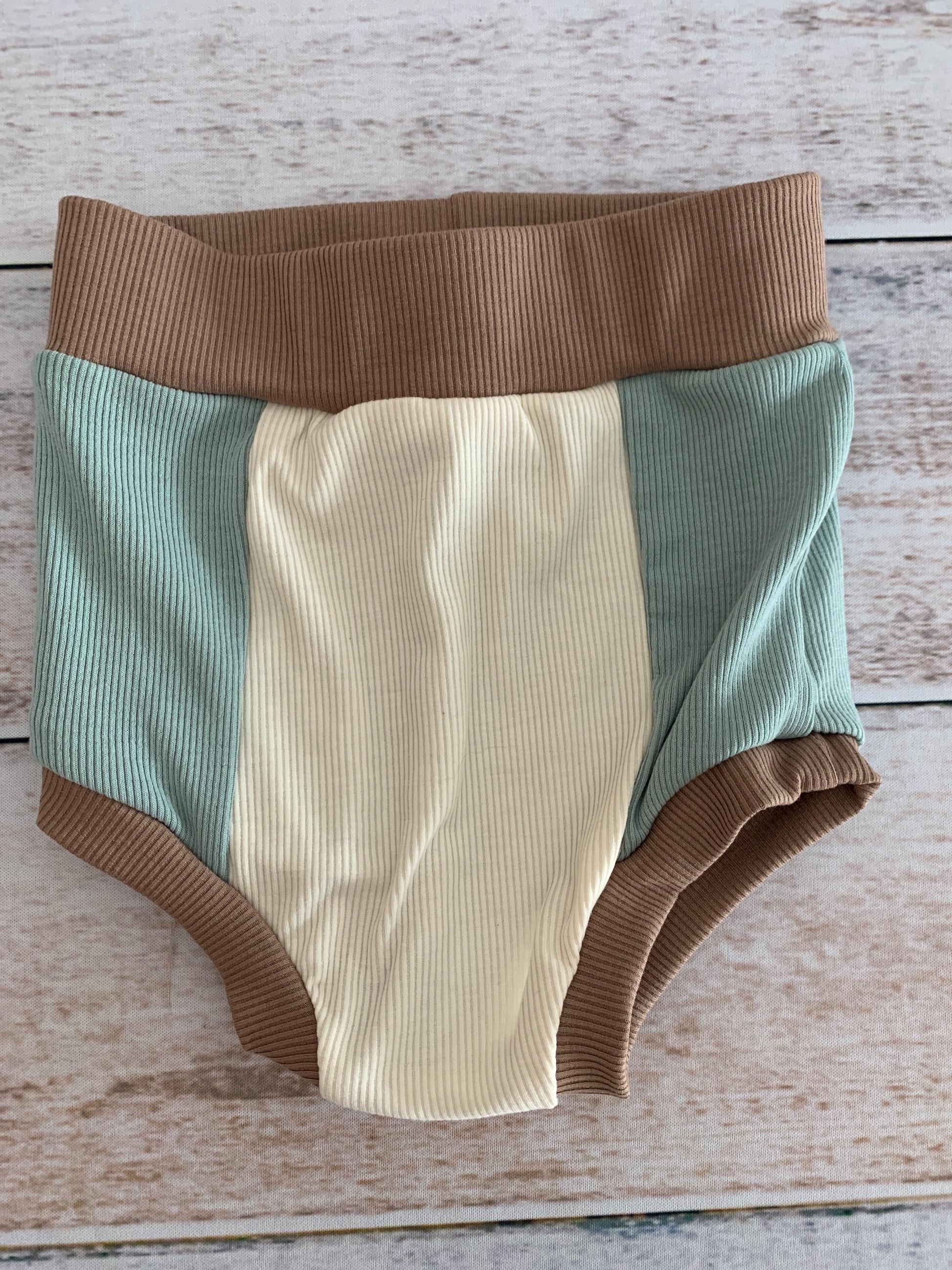 Orcas Lucille Girls Light Blue | White | Brown Shirt Size: 18-24 months Light Blue | White | Brown