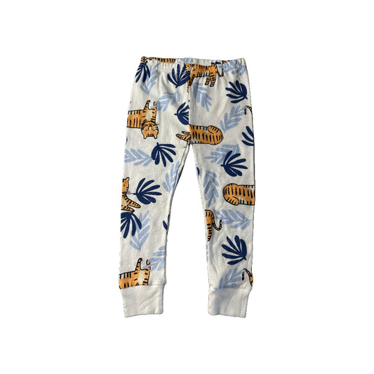 Boys Light Blue | White | orange | animals Pajamas Size: 24 months Light Blue | White | orange | animals