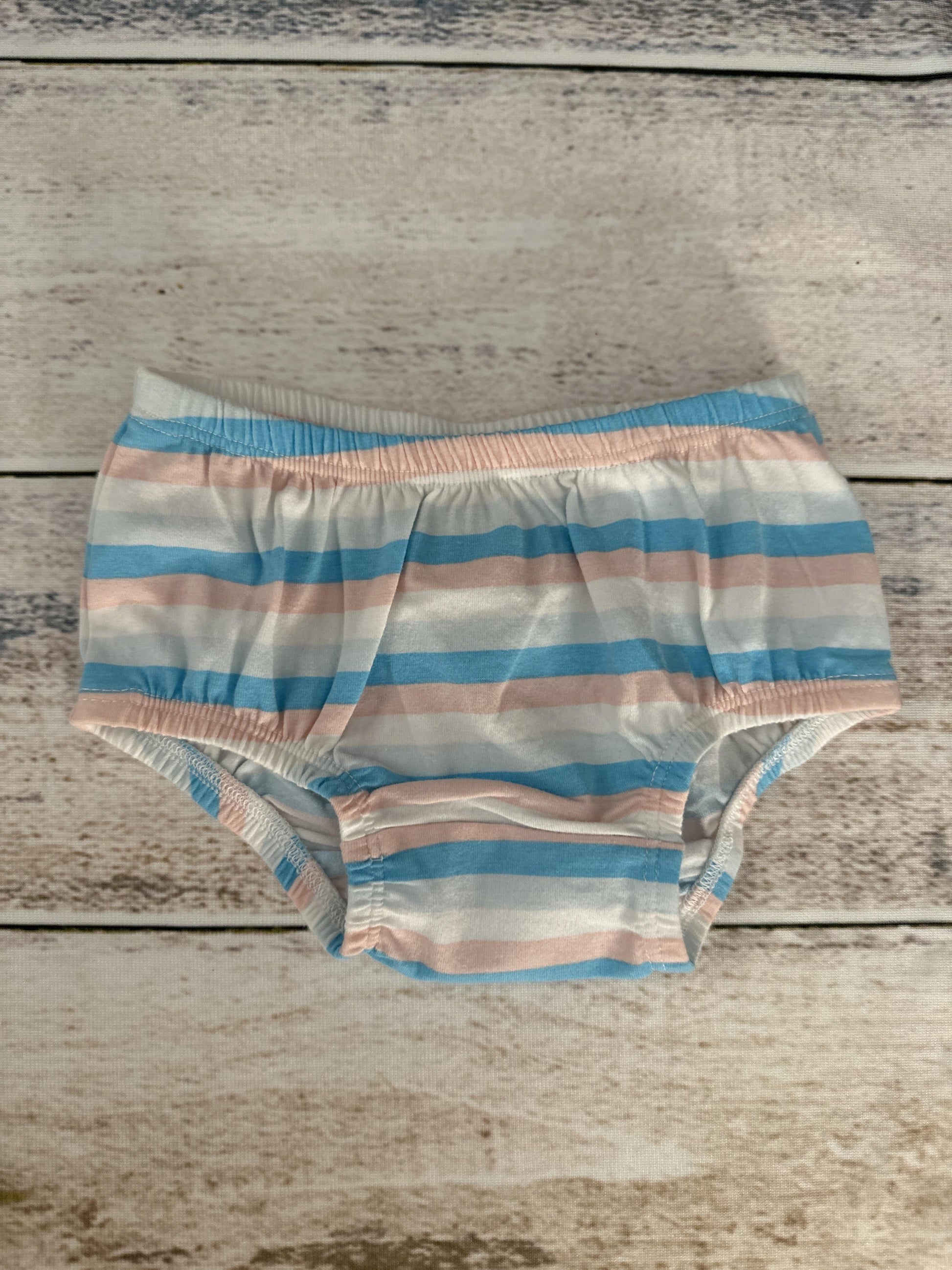 Tucker + Tate Girls Light Blue | White | pink Shirt Size: 0-3 months Light Blue | White | pink