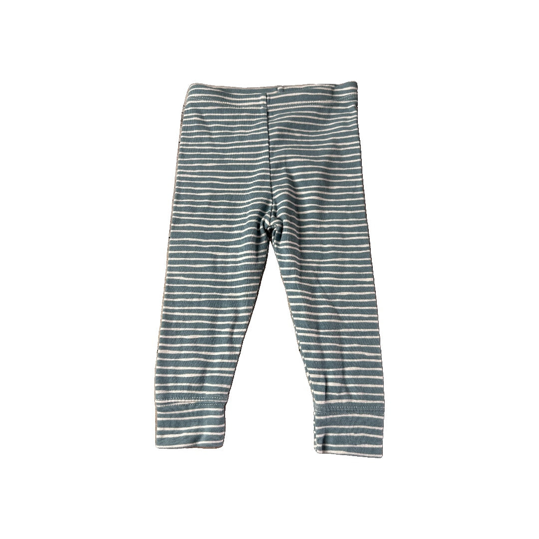 Cloud Island Boys Light Blue | White | Stripe Pants Size: 12 months Light Blue | White | Stripe