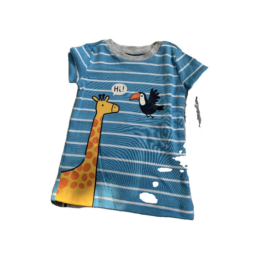 Little Me Boys Light Blue | White | Stripe Pajamas Size: 12M Light Blue | White | Stripe