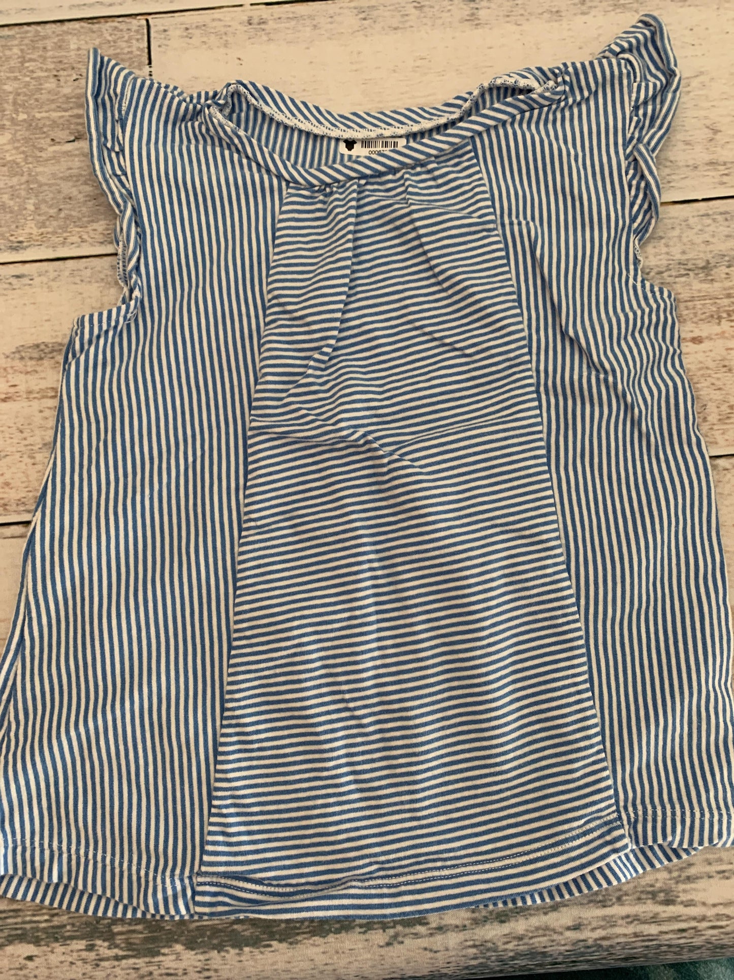 Carters Girls Light Blue | White | Striped Dress Size: 3T Light Blue | White | Striped