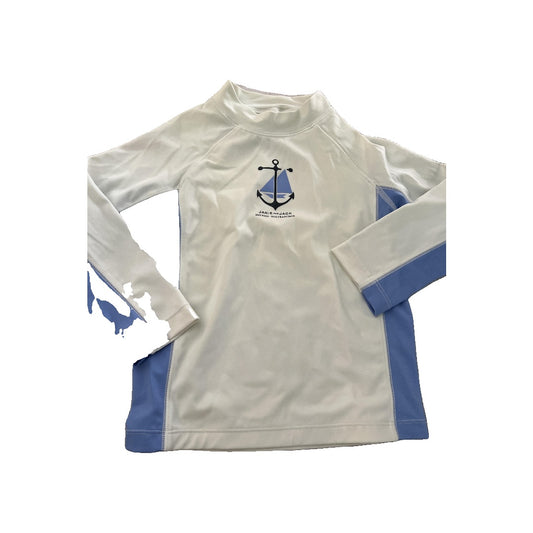 Janie and Jack Boys Light Blue | White Swimwear Size: 18-24 months Light Blue | White