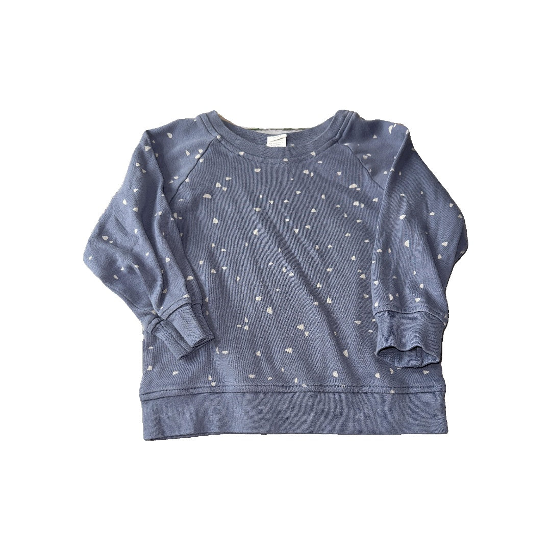 Colored Organics Unisex Light Blue | White Sweater Size: 2T Light Blue | White