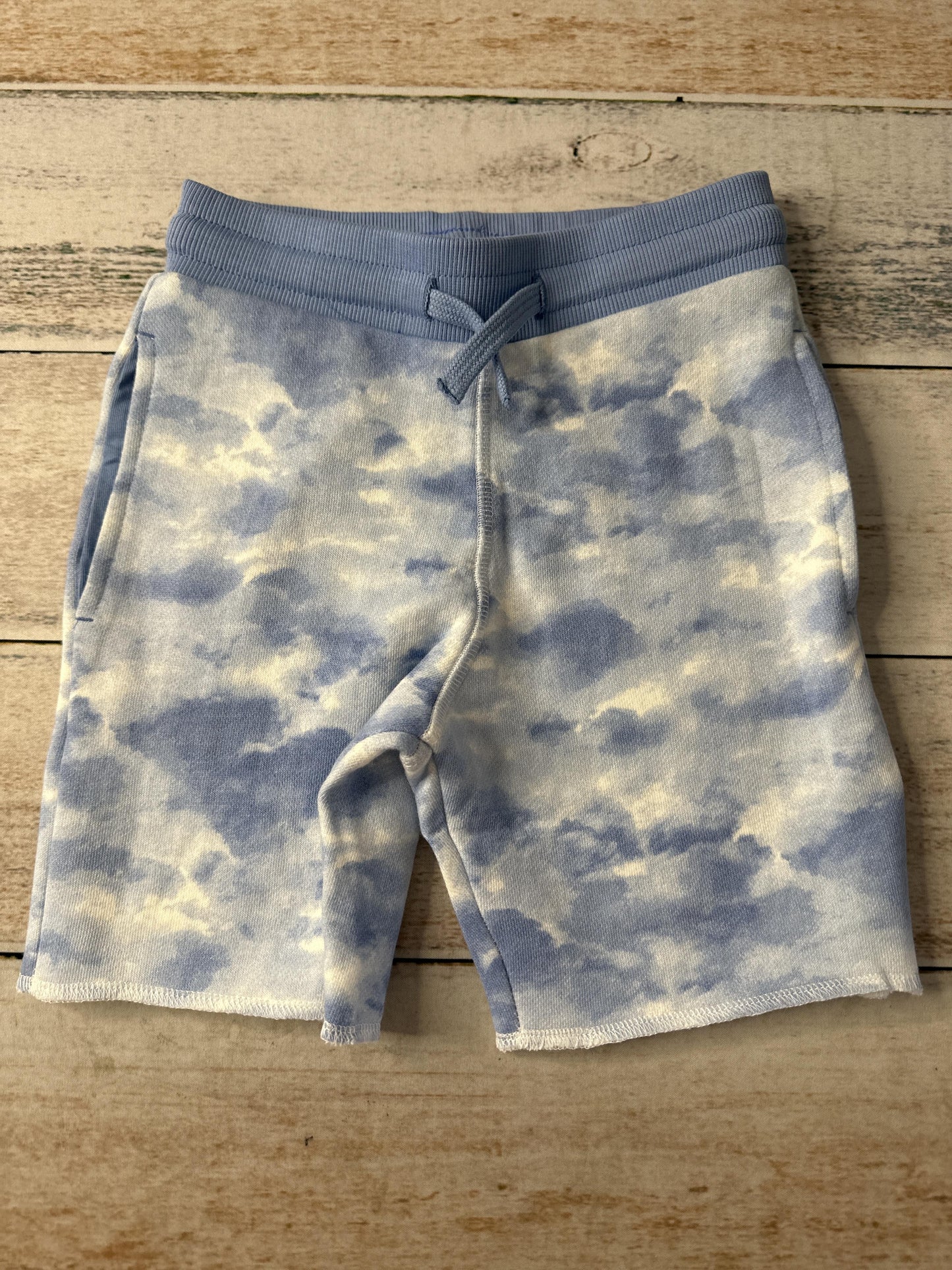 Mightly Boys Light Blue | White Shorts Size: 5T Light Blue | White