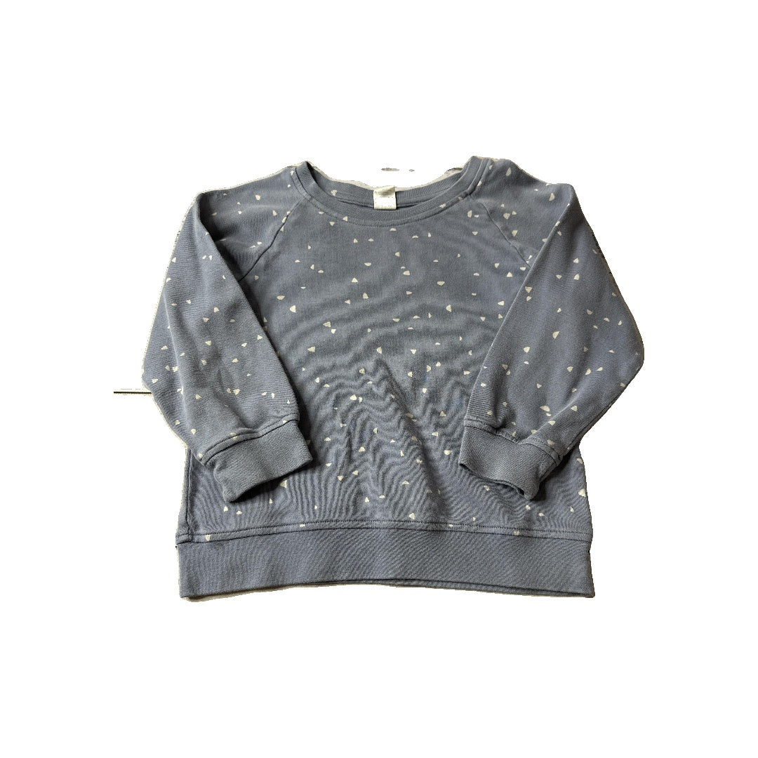 Colored Organics Unisex Light Blue | White Sweater Size: 4T Light Blue | White