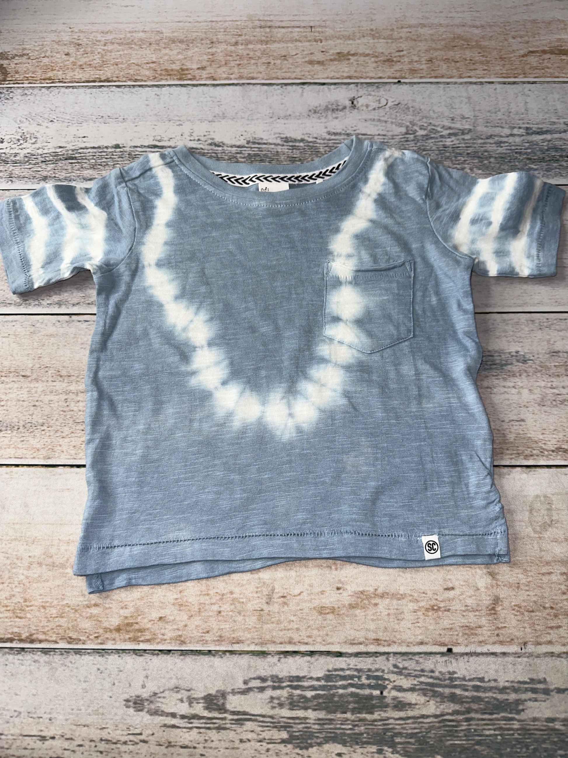 Sovereign Code Boys Light Blue | White T-Shirt Size: 18 months Light Blue | White