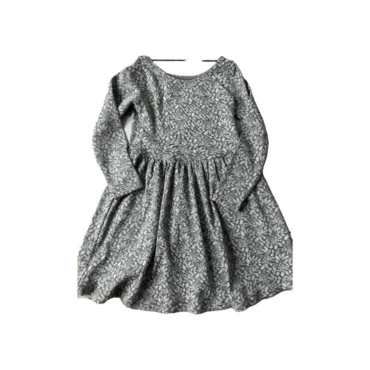 Colored Organics Girls Light Blue | White Dress Size: 3T Light Blue | White