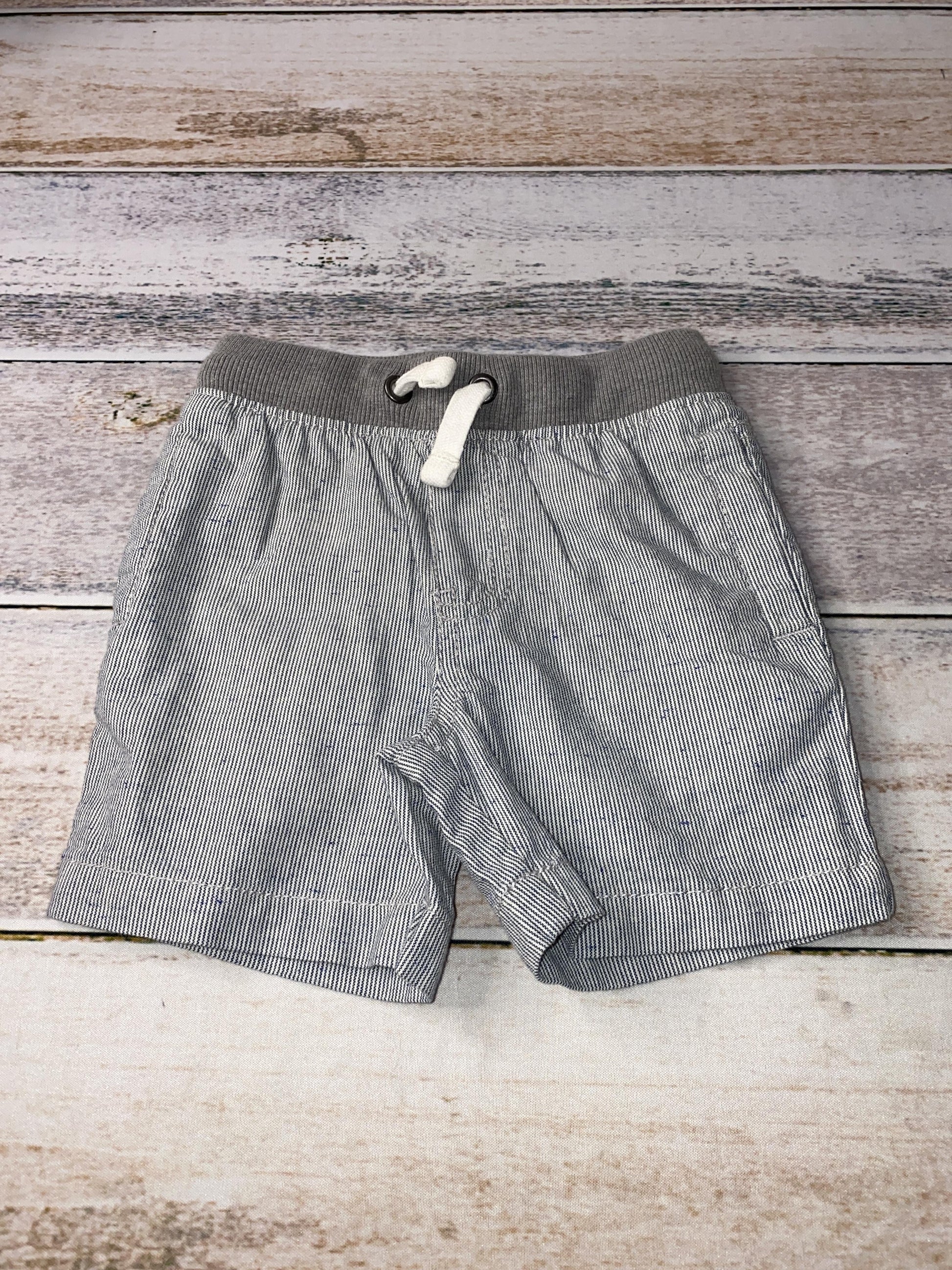 Cat & Jack Boys Light Blue | White Shorts Size: 12 months Light Blue | White