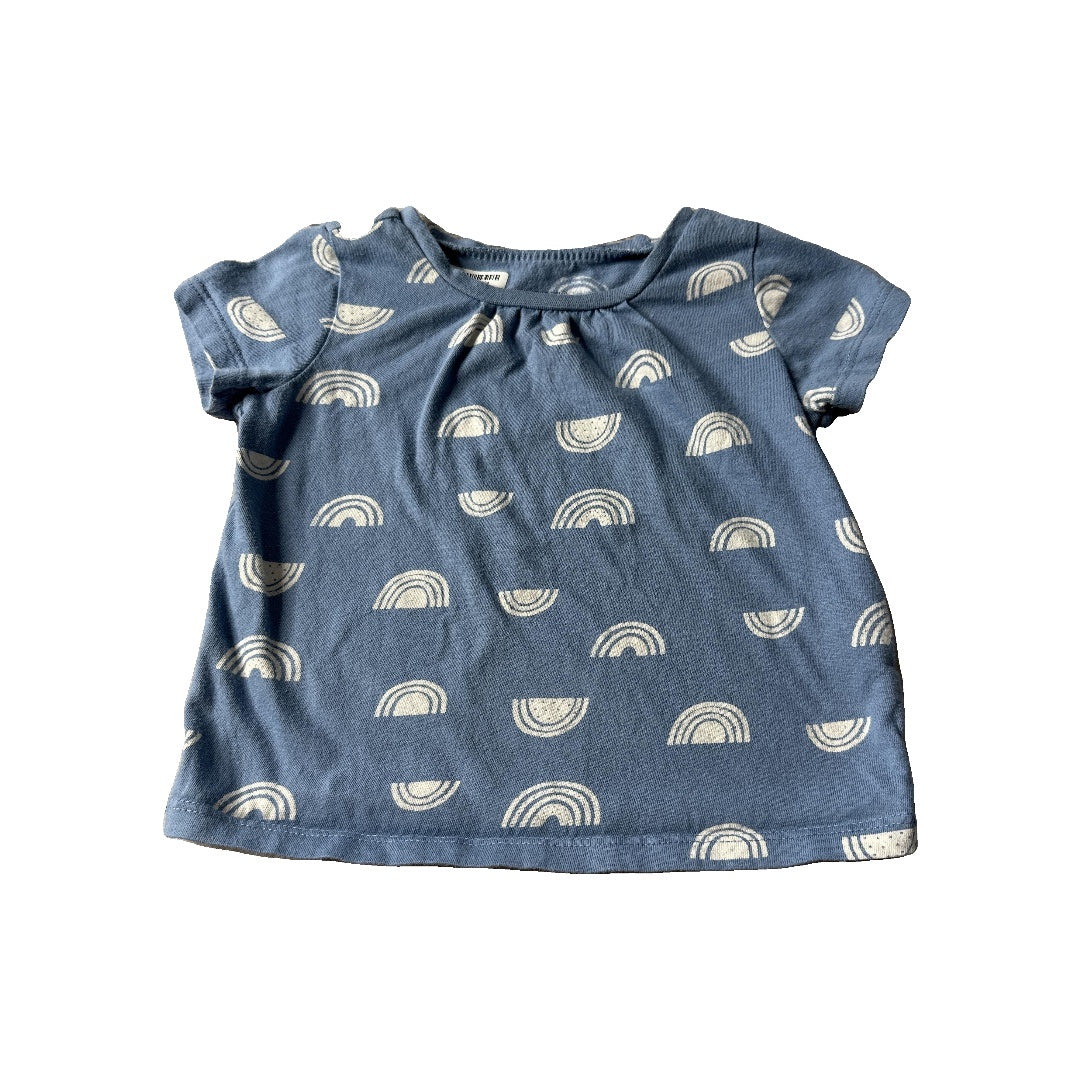 Harper Canyon Girls Light Blue | White T-Shirt Size: 12-18 months Light Blue | White