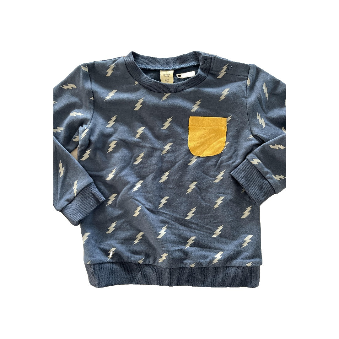 Tucker + Tate Boys Light Blue | Yellow | Grey Sweater Size: 24 months Light Blue | Yellow | Grey