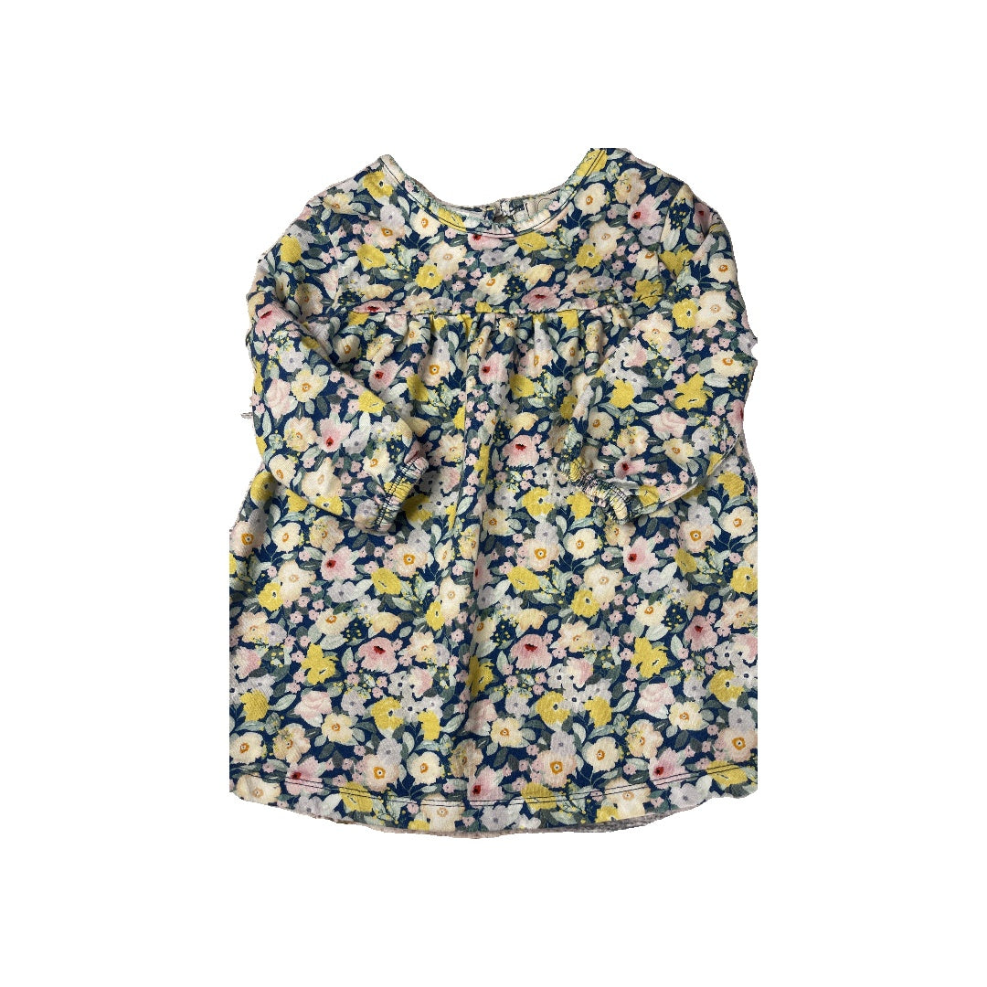 Peek Girls Light Blue | Yellow | pink Dress Size: 2T Light Blue | Yellow | pink