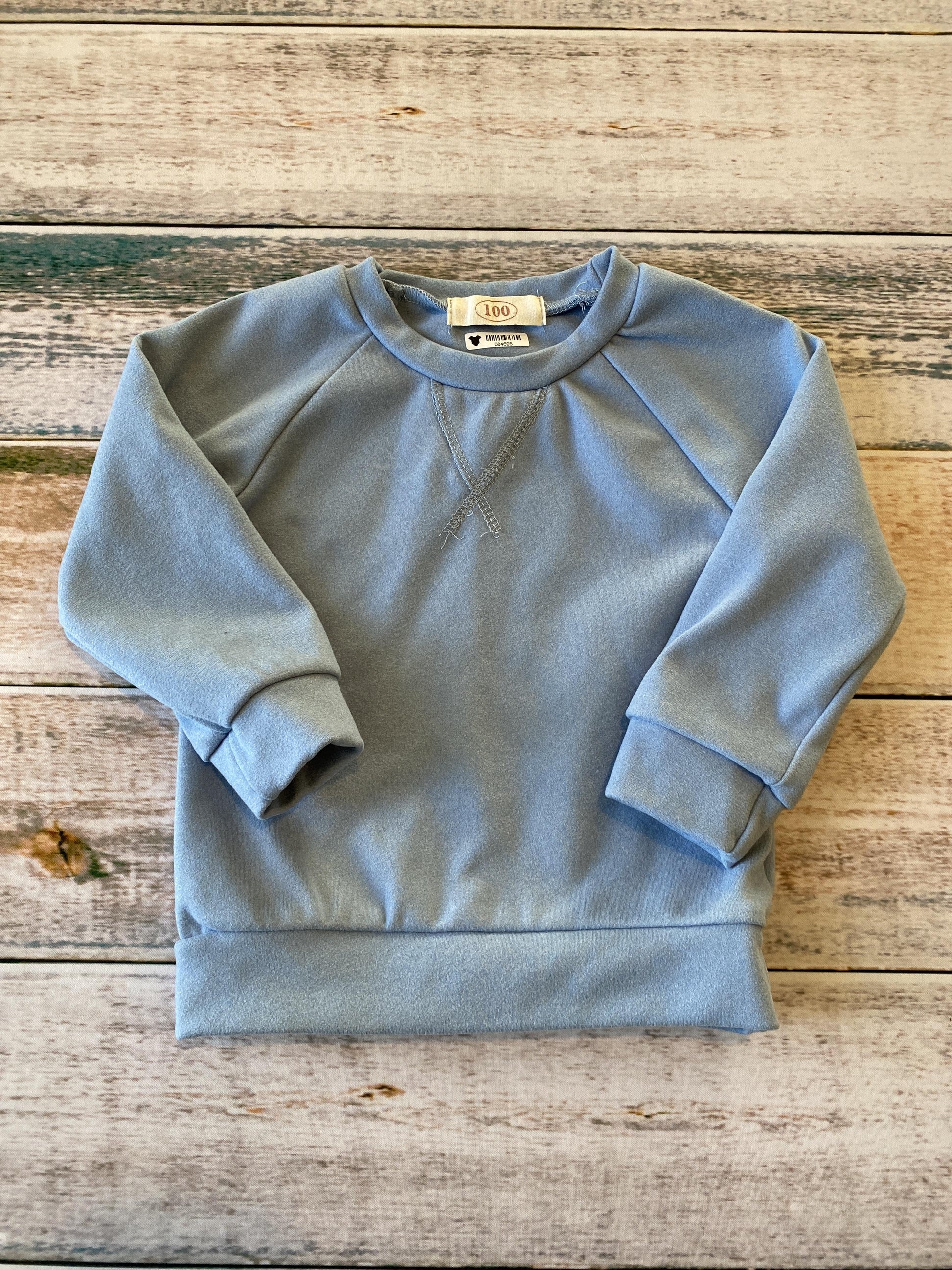 PatPat Unisex Light Blue Sweater Size: 2T Light Blue