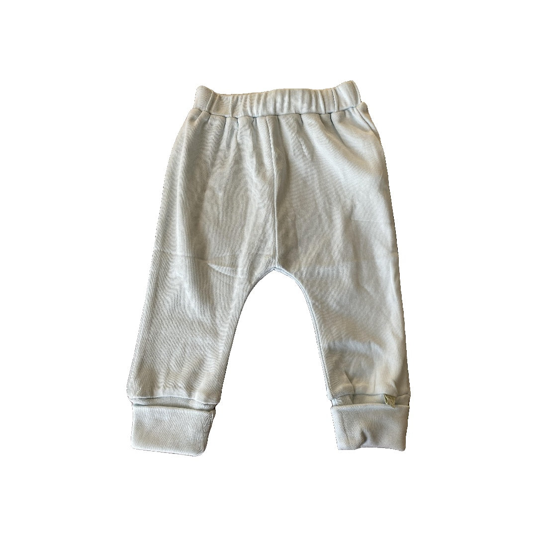 Finn + Emma Unisex Light Blue Pants Size: 9-12 Months Light Blue