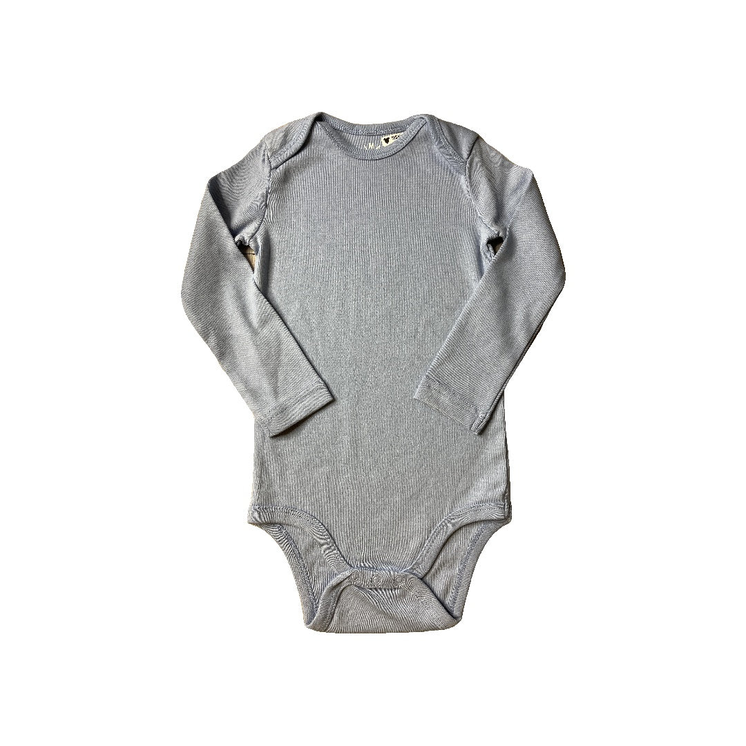Primary Unisex Light Blue Onesie Size: 18-24 months Light Blue