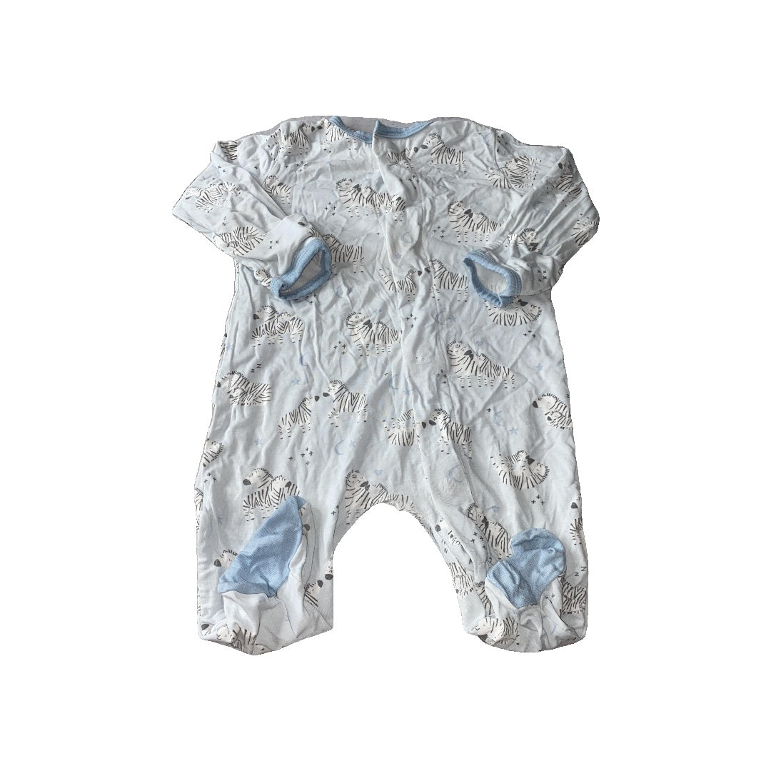 Magnetic Me Unisex Light Blue Pajamas Size: 0-3 months Light Blue